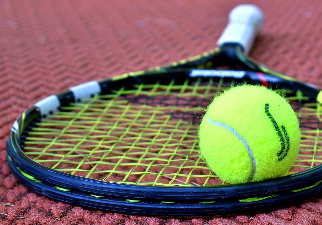 tennis, racket, tennis ball